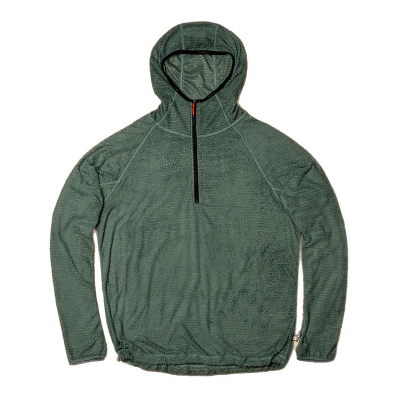 OG原器Primaloft Evolve轻量化抓绒1/3拉链连帽衣动态保暖户外Ev1