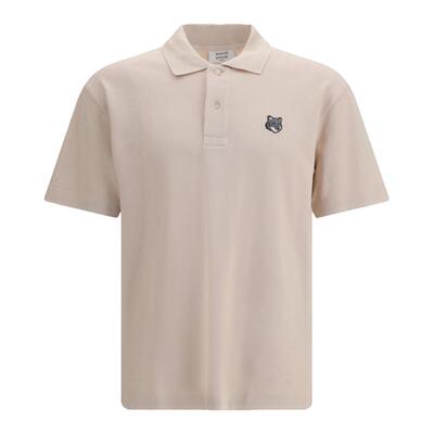 MAISON KITSUNE 26春夏男士商务通勤短袖POLO衫 银泰百货