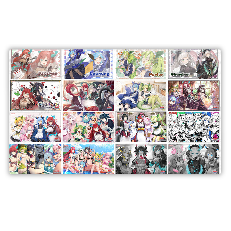 【精美】游戏王卡垫 diy 龙辉巧 闪刀姬 虫惑魔 救祓少女 双子