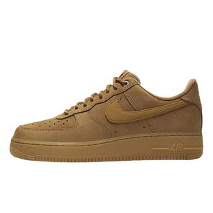 Nike耐克男女鞋AIR FORCE 1小麦色空军一号运动板鞋CJ9179 FZ7372