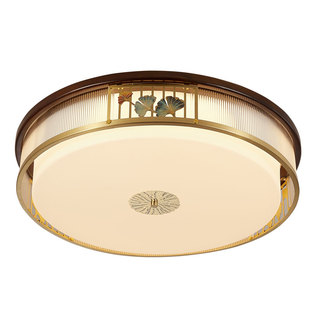 新中式吸顶灯客厅灯中国风实木卧室主灯现代简约全屋餐厅风扇灯