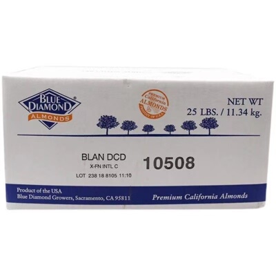 美国蓝钻杏仁片薄片500g