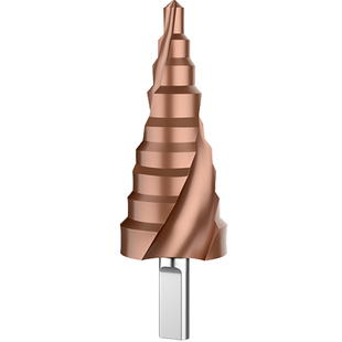 皇嘉宝塔钻头金属开孔器钢铁打孔超硬扩孔锥型多功能不锈钢阶梯钻