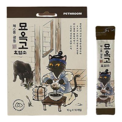 韩代宠物猫黑山羊营养肉泥猫条