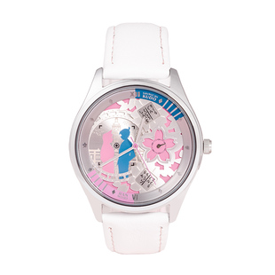 名侦探柯南官方谷子正版联名手表动漫周边新兰樱花学生防水石英表