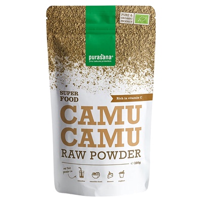 比利时purasana camu卡姆果粉有机冻干无添加糖超级食物焕白粉
