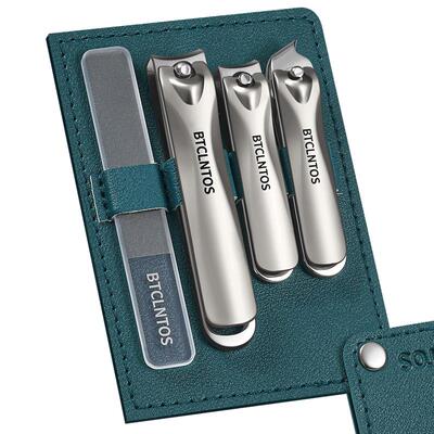 高端指甲刀指甲剪家用国德男进斜口指甲钳单个剪指刀套装原装工具