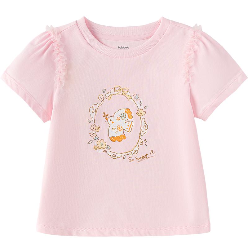 巴拉巴拉纯棉新款夏季款童装