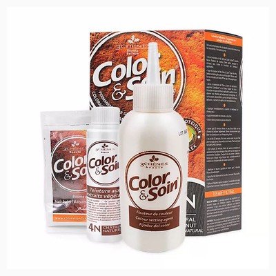 三橡树植物染发剂天然无刺激