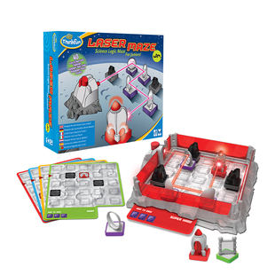 ThinkFun镭射迷宫物理光学桌游智力棋STEAM儿童8岁+益智游戏玩具