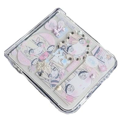 可爱电波少女小折叠手机壳