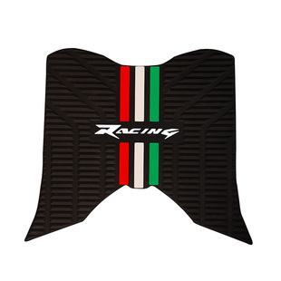 光阳踏板摩托车弯道情人150/125脚垫RACINGX橡胶防滑脚踏垫改装