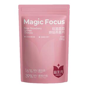MagicFocus坚果谷物脆烘焙燕麦片