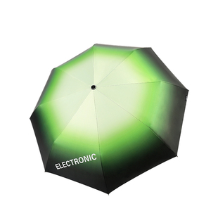 rabbituu【半岛极绿】自动伞遮阳伞雨伞男黑胶防晒遮阳伞女UPF50+