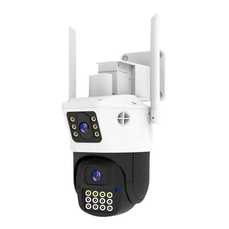 易视云双镜头4G无线WiFi摄像头