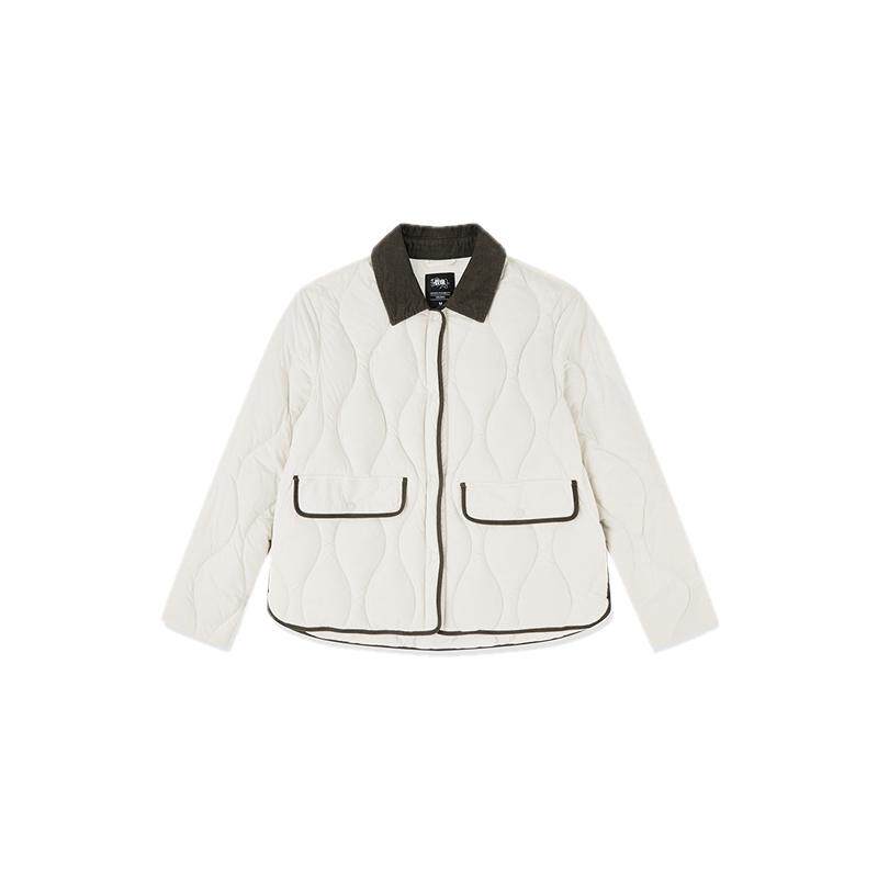 商场同款乔丹蕉虑联名羽绒服女款防水冬新款保暖外套QDLGM2254473
