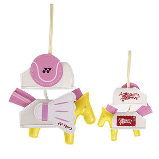 新品YONEX尤尼克斯马年钥匙扣yy挂件饰品周边网球包羽毛球包挂件