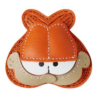 裁鱼手工皮具diy材料包自制加菲猫车钥匙扣挂件包挂礼物团建活动