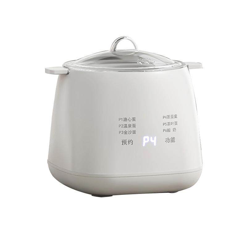 四季熊煮蛋器自动断电蒸蛋器宝宝辅食器煮蛋神器温泉蛋蛋羹酸奶机