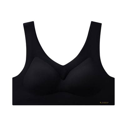 KISSY本命年红色无钢圈内衣文胸