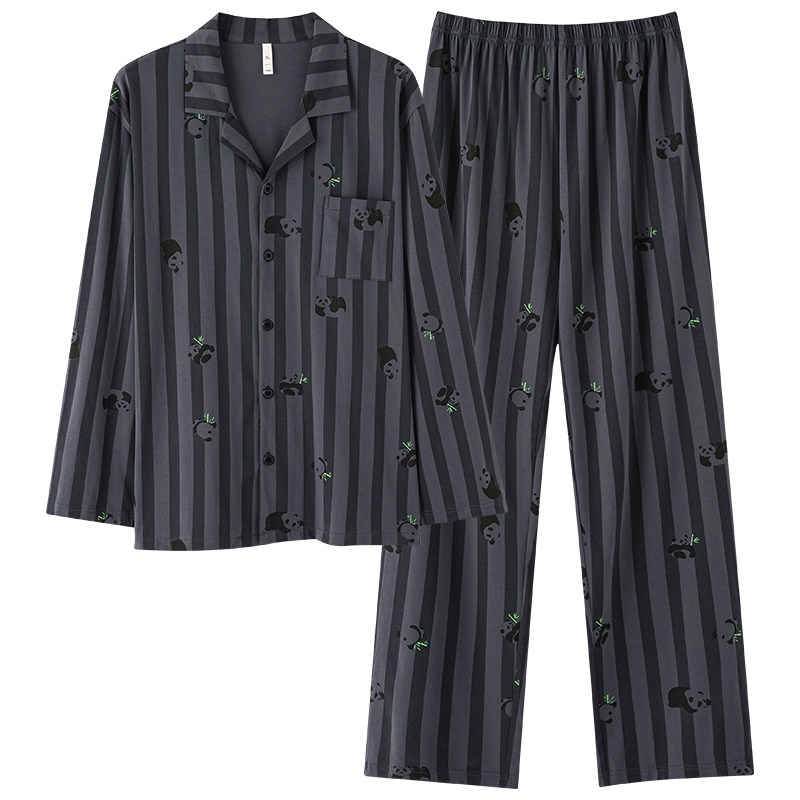 佐印男士新款睡衣家居服套装