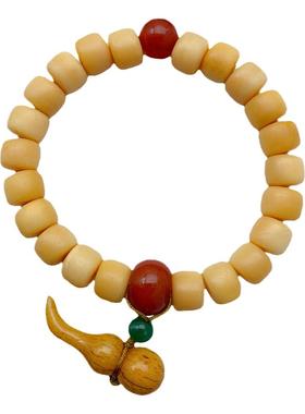 情侣骆驼骨玛瑙盘玩手串手链