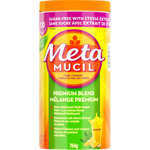 Metamucil美达施膳食纤维粉meta洋车前子壳粉果蔬代餐纤维素无糖