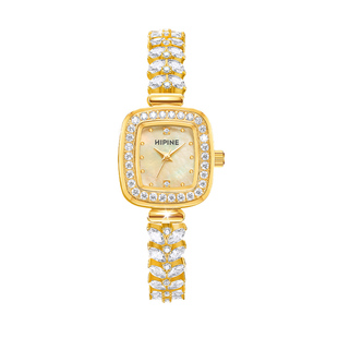 西普尼金表手表女纯金999手表小表盘轻奢小金穗手链表石英机芯女