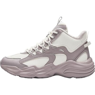 安踏行者棉鞋冬季保暖妈妈鞋