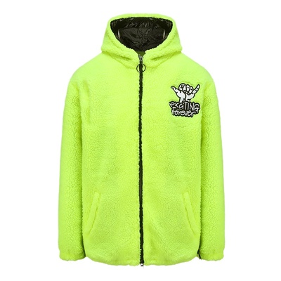 羊羔羔绒男女中长款防风外套