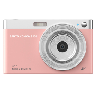 S100全新复古CCD数码相机学生入门级VLOG高清女卡片照相机4K摄像