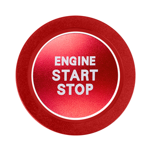 丰田凯美瑞亚洲龙荣放皇冠一键启动装饰贴汽车点火开关按键保护盖