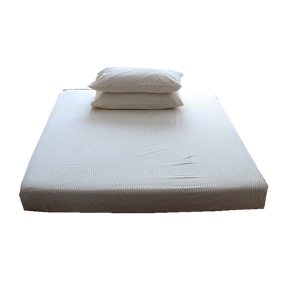 CASTLE GARDEN斜纹全棉新疆棉床垫套床笠+枕套禅意水轮/梅吉/枝豆