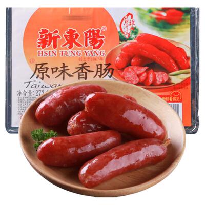 天然肠衣原味香肠新东阳台湾风味