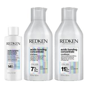 正品美国redken列德肯柠檬酸护漂染受损修复护色洗发水护发素酸护
