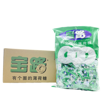 宝路薄荷糖整箱雀巢老式清凉糖