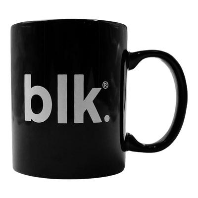 陶瓷blk创意品牌黑色精美马克杯