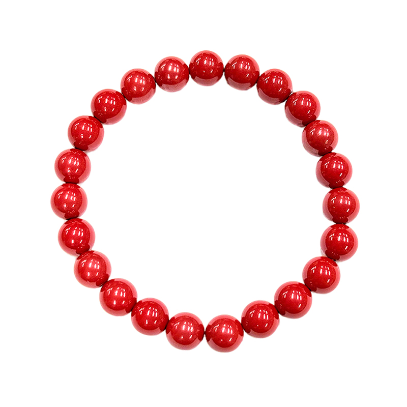 贵州铜仁万山辰砂朱砂手串天然紫金砂帝王砂手链男女款转运珠正品