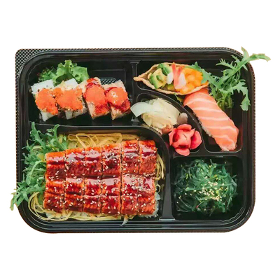 50套寿司紫菜包出口纯黑新品饭盒