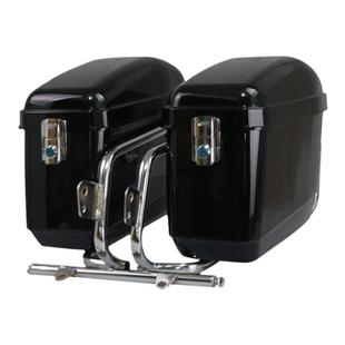 摩托车侧箱太子车改装边箱加厚宽力帆v16两侧边箱踏板车尾箱通用