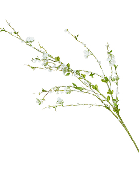 雪柳枝仿真花假花束客厅装饰摆设