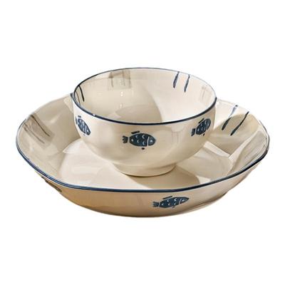 中式碗碟套装家用2025新款餐具