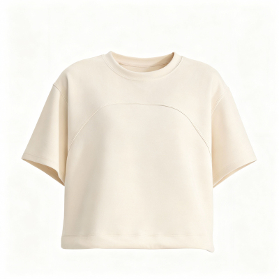 瑜伽服女砂洗莫代尔褶皱抽绳运动