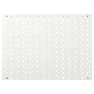 宜家IKEA斯考迪斯 洞洞板多色76x56 厘米墙储物储物收纳用品钉板