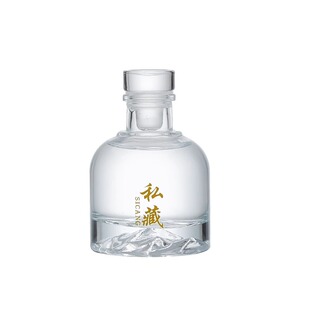 酒瓶空瓶高档密封玻璃透明高颜值100ml迷你私藏白酒存酒专用瓶子
