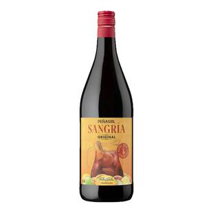 【西班牙水果酒】桑格利亚sangria半甜红葡萄酒配制酒甜酒7度1升