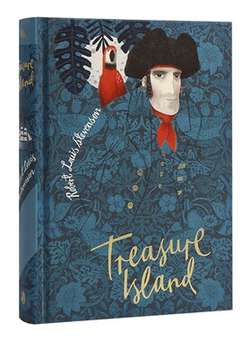 英文原版 Treasure Island 金银岛 V&A收藏系列 puffin 海雀 史蒂文森 精装版青少年课外读物小说 进口英语书籍