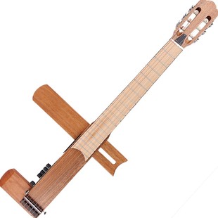 好哲琴单板41英寸专业古典吉他实木带包折叠静音便携旅行吉他二代