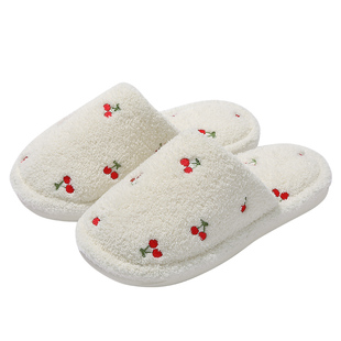 静音棉拖鞋女款秋冬季2026新款室内家居可爱保暖包头毛毛拖鞋女款