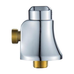 过江龙全铜三角阀小魔套热水器专用马桶冷热水4分角阀J019